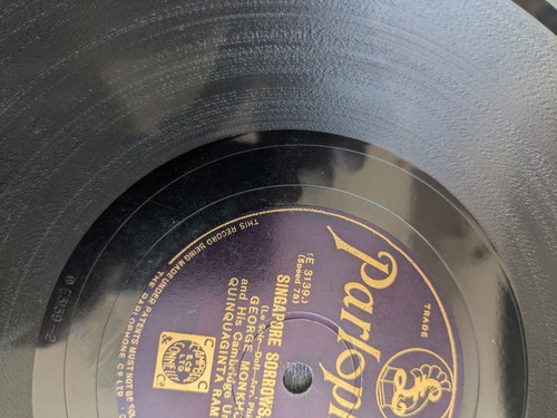 Cambridge University Quinquaginta Ramblers Avalon 78rpm VG+ Record ParR656 - Picture 9 of 10