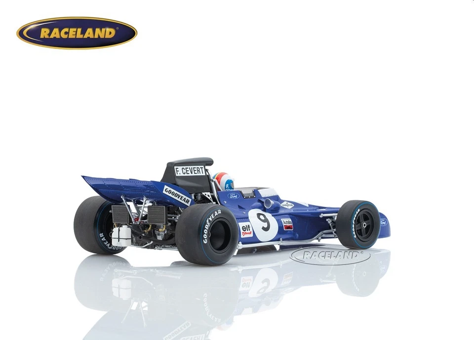 Tyrrell 002 F1 elf Sieger GP USA Watkins Glen 1971 Cevert, Spark 1:18, 18S358 - Bild 3 von 4