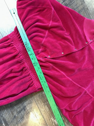 Vintage 1980’s Christian Dior Active Jumpsuit Women’s Pink Velour Athletic - Picture 14 of 23