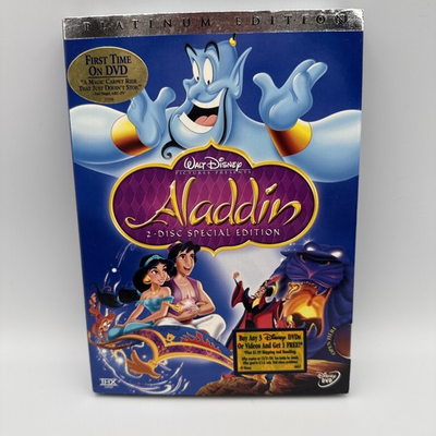 #ad Aladdin Two Disc Special Edition Brand New Sealed $27.87