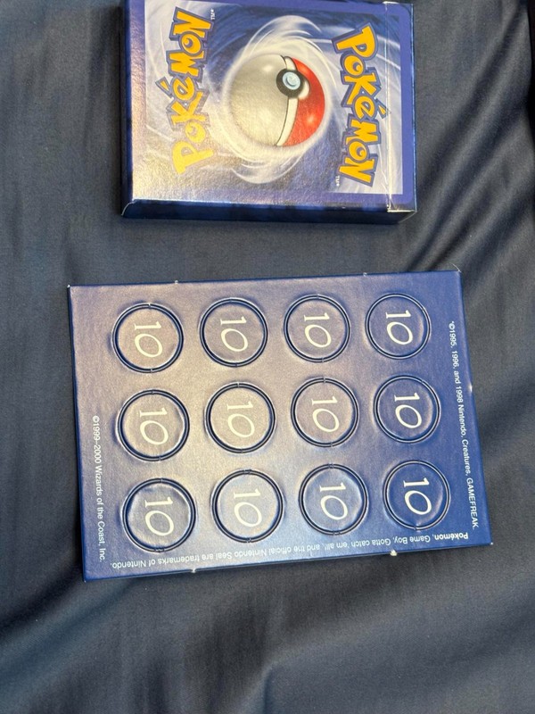 Pokemon TCG - Blackout Theme Deck - LP - Open No Coin - WOTC 1999 Vintage