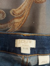 J.CREW 10 HIGH RISE SKINNY JEANS 31