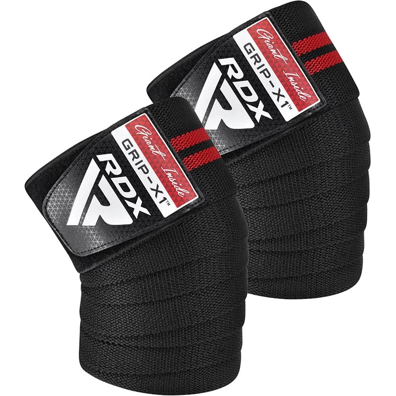 RDX Knee Wraps for Weightlifting, Gym & Squat Support Straps - Image 1 of 2