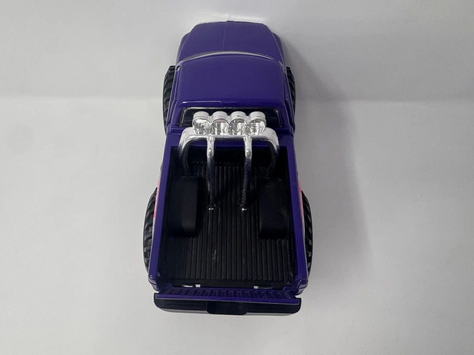 1995 Tootsietoy 道奇 Ram 1500 怪物卡车 8 英寸紫色压铸 — 第 4/4 张图片