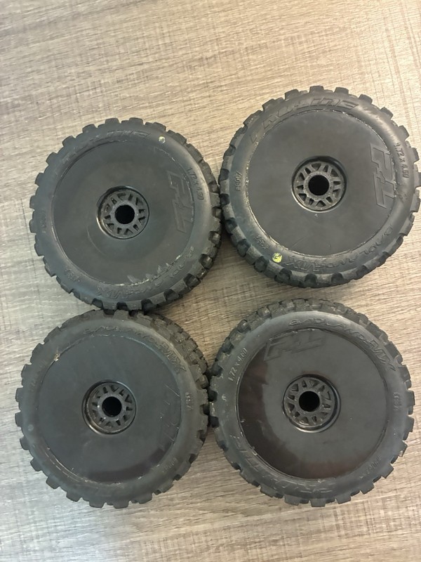 Pro-line Racing Badlands MX M2 18 Buggy MTD Black Wheels