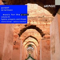 Audio Cd - Gurdjieff & De Hartmann - Music For The Piano 3 (3 Cd) - Wergo -D- N