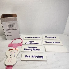 New My Twinn Little Girl Customized Door Sign Seven Different Plates