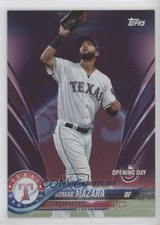 2018 Topps Opening Day Purple Rainbow Foil Nomar Mazara #104 q2s
