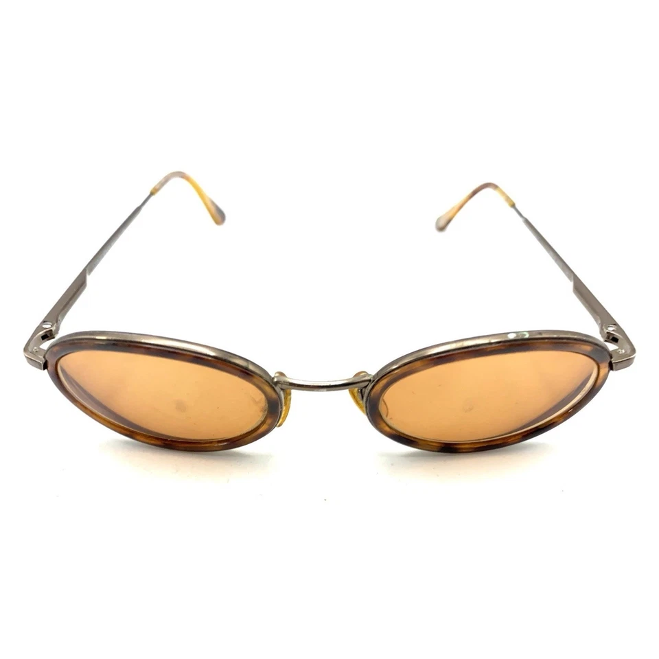 Gafas de sol Giorgio Armani 258-S 1079 marrón tortuga metal redondas marcos 140 Italia Foto 3 de 4