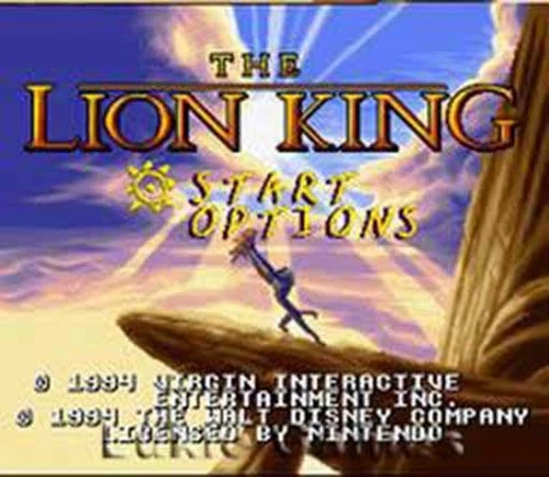 Disney's The Lion King - SNES Super Nintendo Game