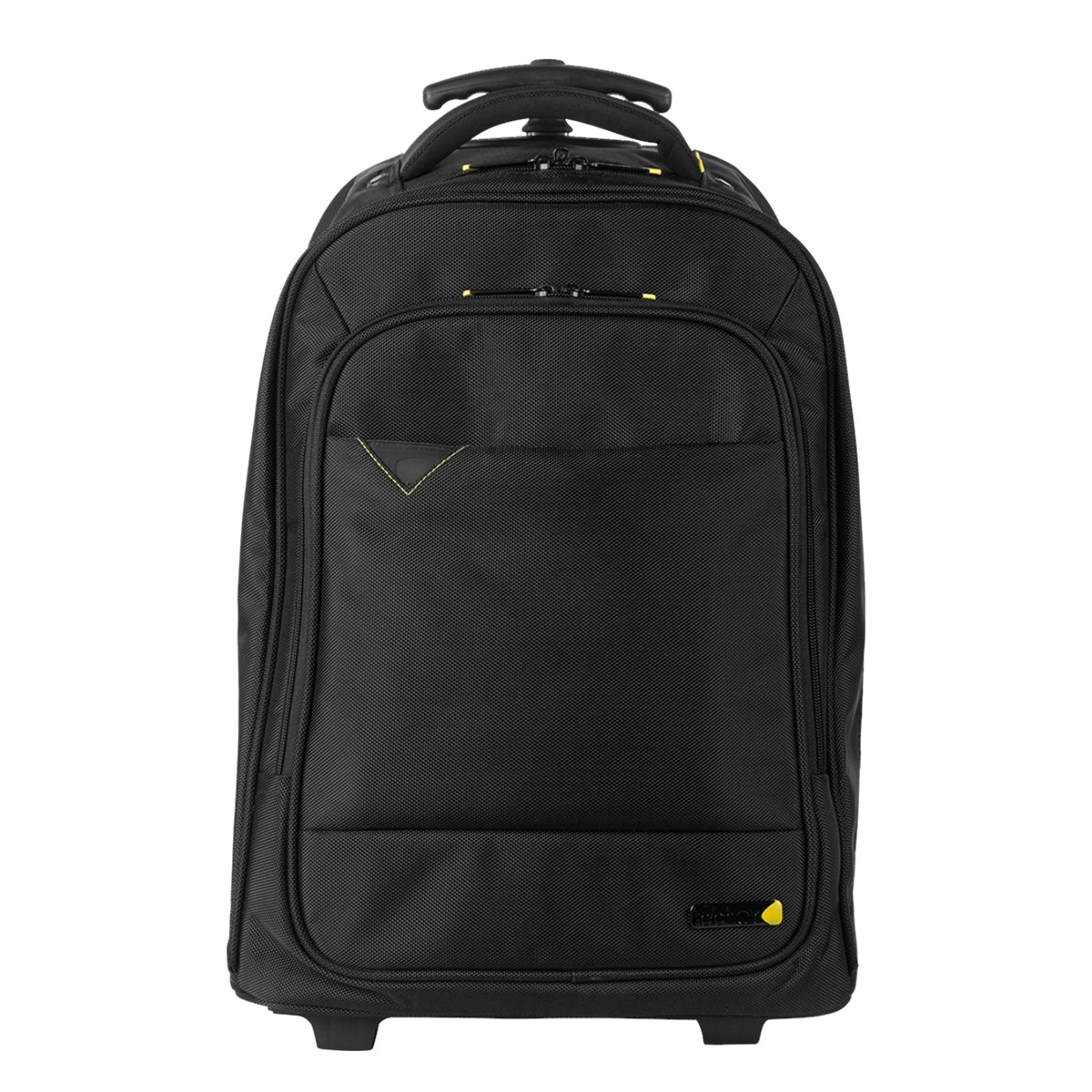 Sac à dos trolley pour PC 15.6 convertible sacoche ordinateur noire antichoc