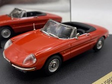 VITESSE Alfa Romeo Spider duetto 1600 Open convertible 1966 Red 1:43 Diecast
