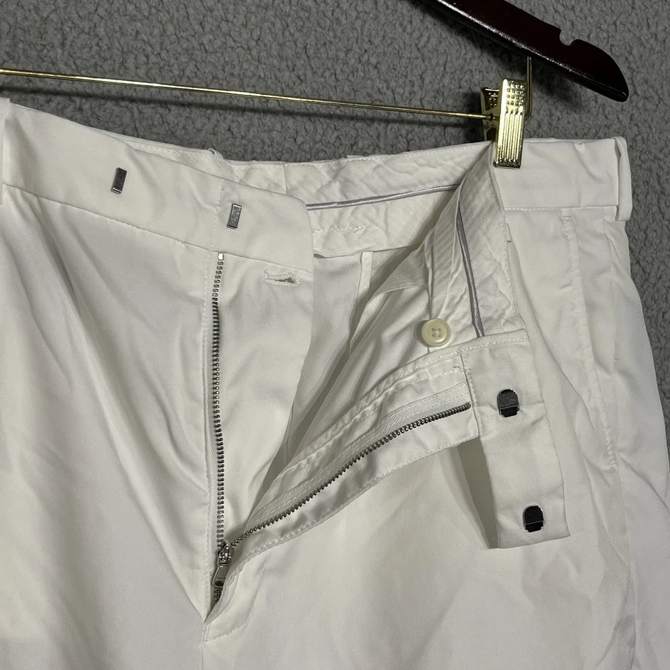 Ralph Lauren RLX Golf Shorts Men Size 38 White Performance Preppy - Image 3 of 4
