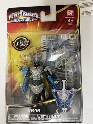 #ad Power Rangers Megaforce Vrak Action Figure with Card 2013 Bandai $30.00