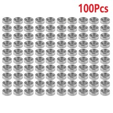 100 pcs 5x8x2.5 mm Metal Shielded Ball Bearing Bearings MR85ZZ 5 8 2.5 New n