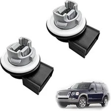 2PCS Turn Signal Tail Light Socket, Compatible with F150 F250 F350, Terminal Lam