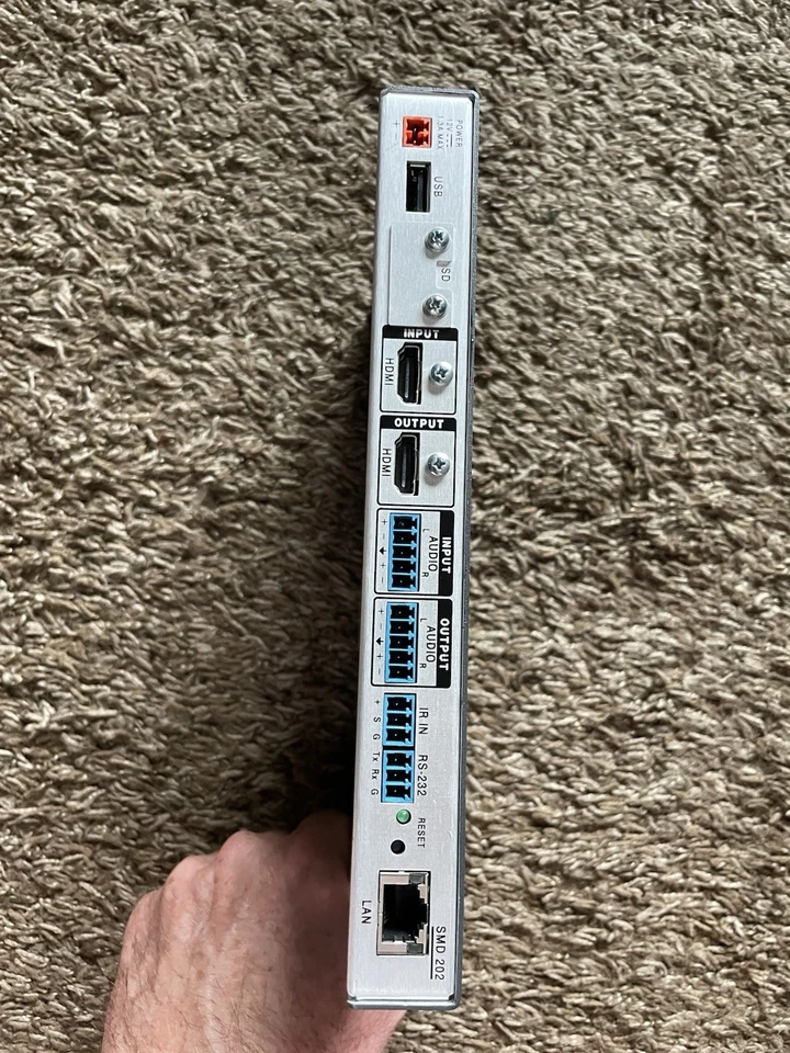 Extron SMD 202 H.264 Streaming Media Player und Decoder 60-1306-01 - Bild 2 von 4