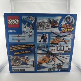 LEGO City-  Arctic Helicrane (60034), Complete with Instructions and Box