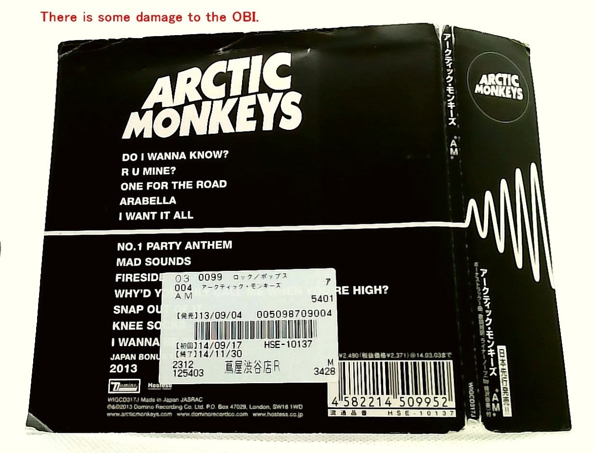 Arctic Monkeys関連/CDまとめ売り AM [CD/OBI] Arctic Monkeys/JAPAN/Indie Rock, Alternative Rock