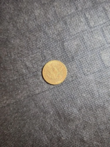 🌟 1885 Liberty Head Gold $5 Half-Eagle US Coin AU