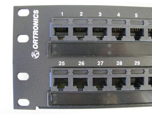 Ortronics TechChoice Cat6 48-Port Patch Panel OR-SP6U48 ~STSI - Picture 3 of 6