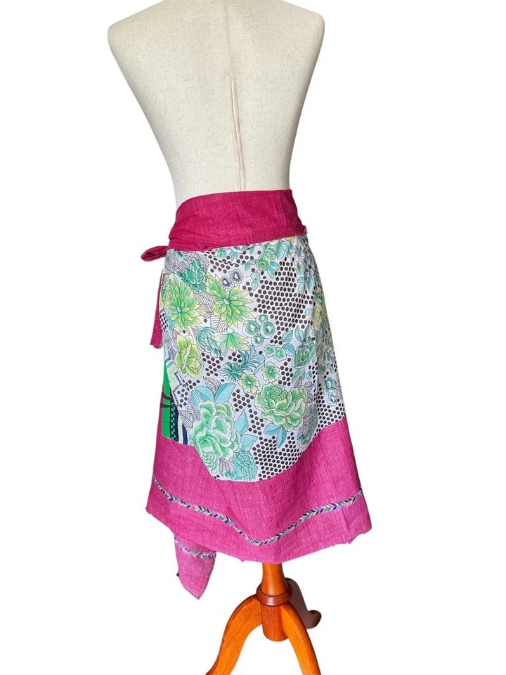 Inoui Tooch 围巾 沙龙 正装鞋 包 粉红色 绿色 — 第 4/4 张图片