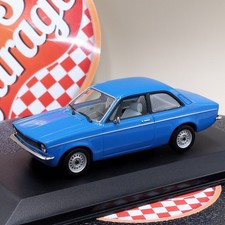 MINICHAMPS 1/43 Opel Kadett C Sallon 1973 - 77 blue 430045600