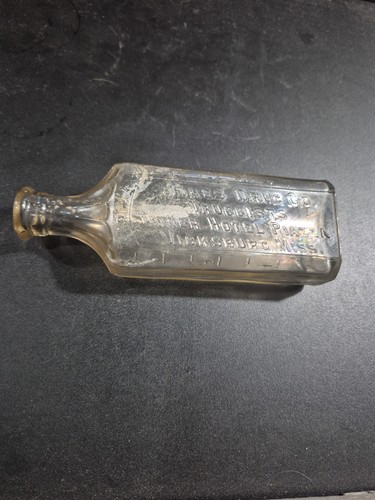 Jones Under Hotel Piazza Vicksburg Miss MISSISSIPPI Druggist Medicine bottle