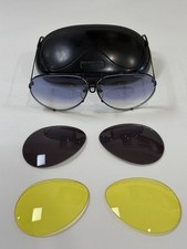 Rare Lot Vintage Carrera Porsche Design 5621 Sunglasses Case 86/135 Blue Frame