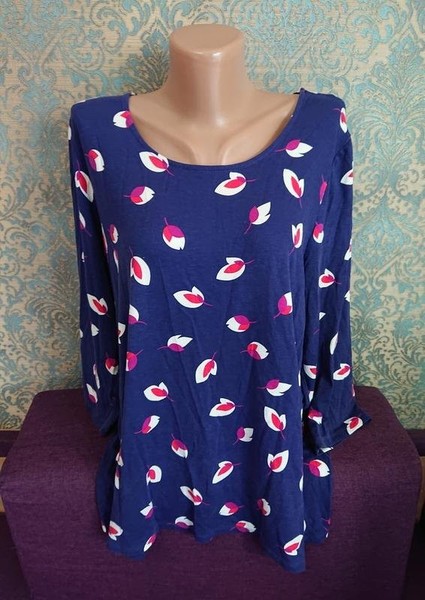 Women Peak Performance Shirt Navy 44 / XXL #NQ1S