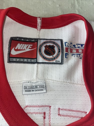 Nike Steve Yzerman Detroit Red Wings Jersey Mens Xxl 56 Mic Sewn Clean White Vtg - Picture 8 of 9