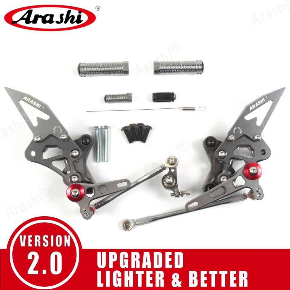 Pedal de apoio para os pés de corrida para Ducati 848 2008-2010/848 EVO 2011-2013 - Imagem 3 de 4