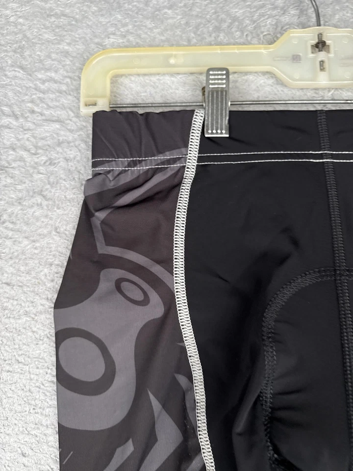 Женские велосипедные шорты Sugoi средний размер черные RS Pro Bike с подкладкой Poison Spider Moab - Изображение 4 из 4