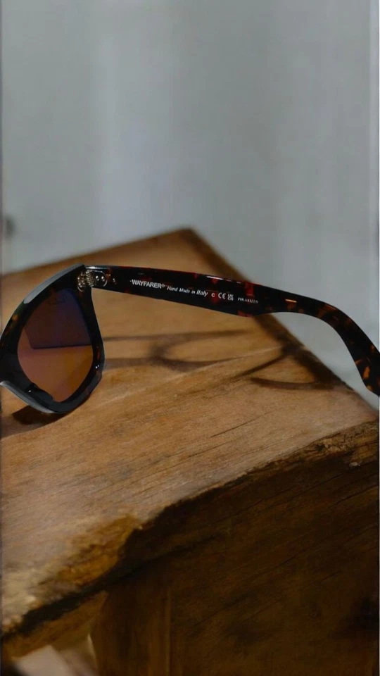 Ray-Ban Wayfarer 2140 902/57 Modello Tortoise Polarizzati Misura 50/22 - Immagine 3 di 4