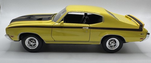 1970 Buick GSX, Yellow/black Welly 1:24 scale Die-cast Model RARE FIND - Picture 5 of 16