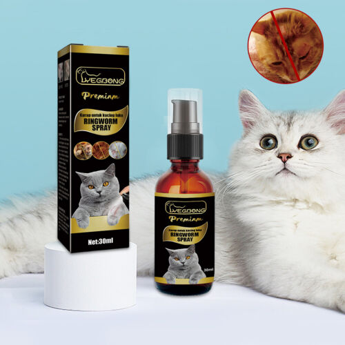 30ML Topical Antipruritic Spray Professional Ringworm Treatment Cat Accessories - Picture 5 of 10