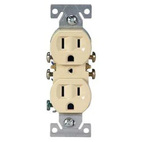 Eaton 270V Duplex Receptacle 125VAC 15A 2P 3W