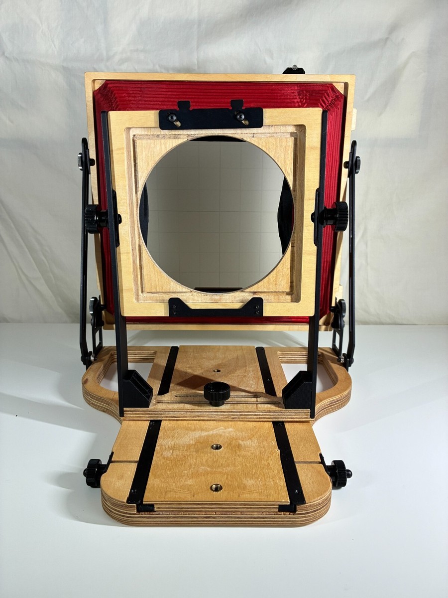 Intrepid 8x10 camera red bellows with Nikkor-w 360mm lens