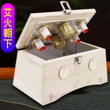 Moxibustion Box Wooden Warm Moxa Box Portable Hanging Wormwood Article Box 艾灸艾草