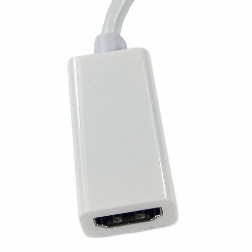 15cm Mini Display Port Thunderbolt Männlich Stecker Zu HDMI Weiblich Adapter - Bild 17 von 21