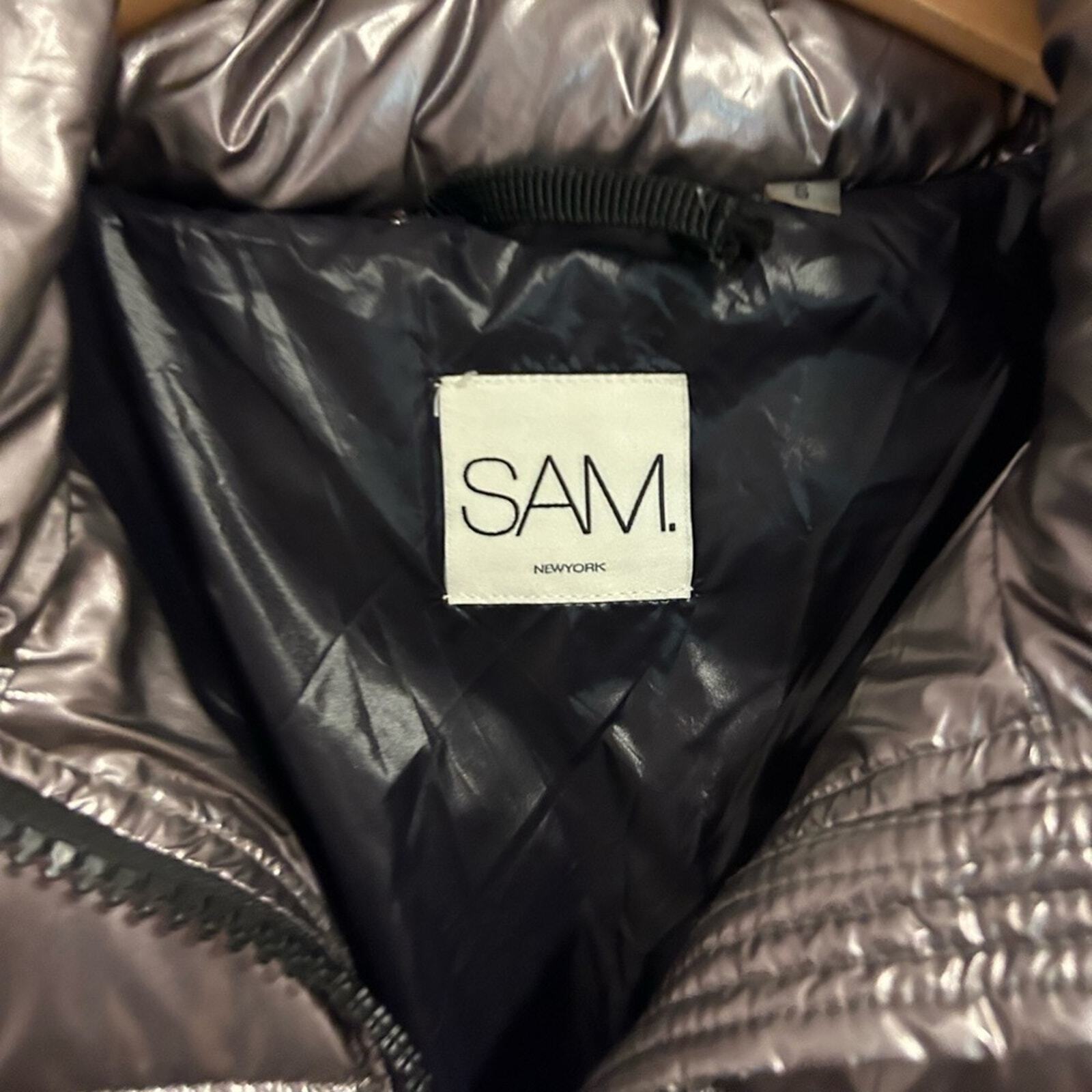 SAM. Freestyle Down Puffer Jacket in Gunmetal siz… - image 5