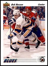 Bob Bassen #319b 1991-92 Upper Deck