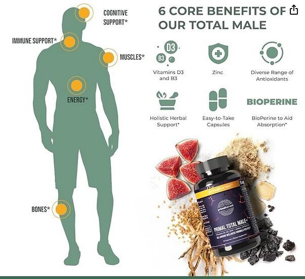 Primal Harvest Primal Total Male Natural Tribulus Terrestris Fenugreek