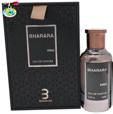  Bharara King By Bharara 3.4/3.3 oz Edp Spray For Men New In Box