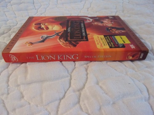 THE LION KING PLATINUM EDITION 2-DISC SPECIAL DVD NEW WS DISNEY ELTON JOHN ANIME - Picture 8 of 18