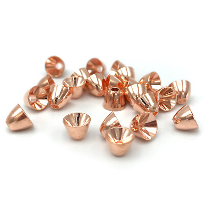 FLY TYING BRASS CONEHEADS - Hareline Cone Head Beads - 8 Colors Available NEW!