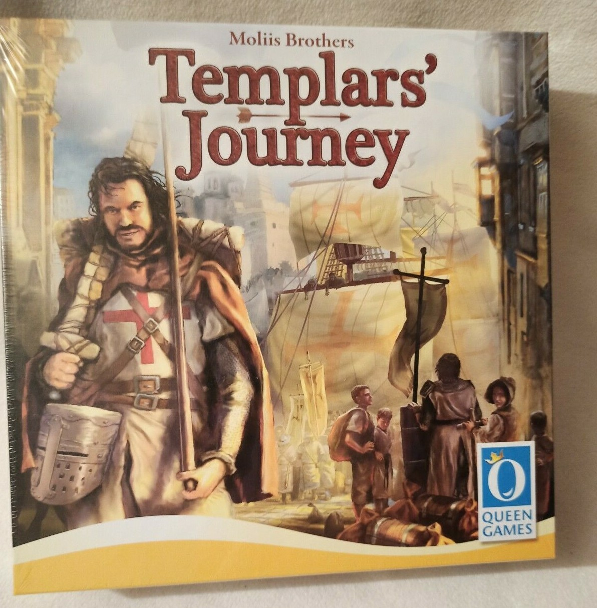 Templars' Journey Board Game QUEEN GAMES 2017 BRAND NEW SEALED German & ENGLISH