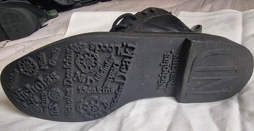 Para Hombre Nicholas Deakins DE COLECCIÓN Zapatos de Cuero Botas al Tobillo 9 COLECCIÓN *OFERTA* - Imagen 8 de 8