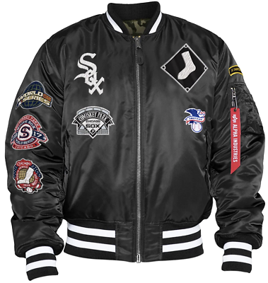 MEN Alpha Industries x New ERA MA-1 CHICAGO WHITE SOX Bomber MEN Alpha Industries x New ERA MA-1 CHICAGO WHITE SOX Bomber