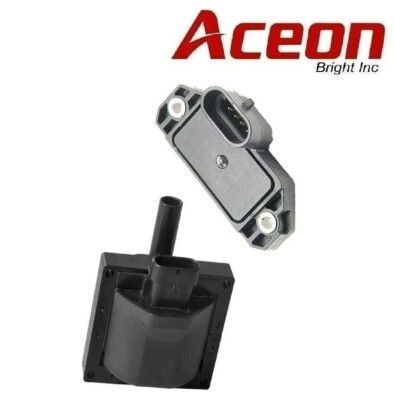 1 OEM ACEON Igniton Coil BS3009 + 1 ADP Ignition Control Module